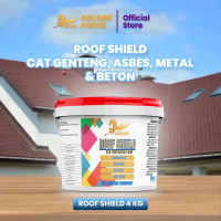 Golden Horse Roof Shield Cat Genteng Asbes Metal Beton 4kg Pelindung Atap Berkualitas Paint Glossy