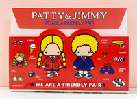【震撼精品百貨】彼得&amp;吉米Patty &amp; Jimmy~三麗鷗 彼得&amp;吉米信封組*25145