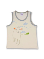เสื้อกล้าม,เด็ก, Cocoa Sheep, สีครีม.