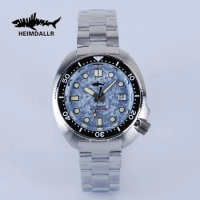 Heimdallr Snowflake Abalone Men's Diver Watches Sapphire Ceramic Bezel Luminous 200M Waterproof NH35 Automatic Mechanical Watch