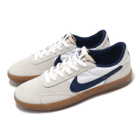 【NIKE 耐吉】滑板鞋 SB Heritage VULC 男鞋 女鞋 米白 藍 膠底 麂皮 休閒鞋 運動鞋(CD5010-102)