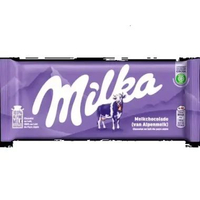 Coklat Impor Milka Choco Bar Daim Chocolate Bianco Strawberry Biscuit Caramello Avellanas Troceadas 