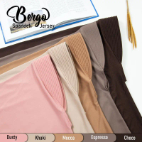 Hijab Bergo Hamidah ukuran L | jilbab Bergo Hamidah premium