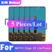 5 PCS NEW For Motorola Moto Edge 20 lite XT2139-1 Touch Screen Display Digitizer For Moto Edge 20 fusion LCD PARF0010IN