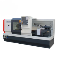 Hot Sale Cnc Lathe Machine with Bar Feeder Ck6136 CNC Turning Lathe Machine Good Quality Fast Delivery Free After-sales Service