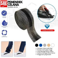HAGARI - PROMO 1M Pemendek Celana Tanpa Jahit Self Adhesive/100cm Pant Edge Shorten Self Adhesive Pe