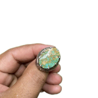 Sebentuk cincin lelaki permata Firus Iran