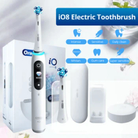 Original Oral B Upgraded iO9 Electric Toothbrush 3D Deep Clean 7 Modes with Pressure Sensor iO Micro-vibration Gum Care Adults