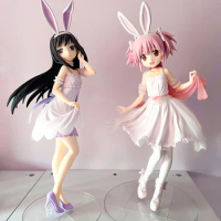 42CM Original Bulk FREEing B-style Akemi Homura 1/4 Rabbit Ears Ver Anime Action Figures PVC Hentai Collection Model Toys Gift