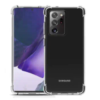 Transparent Shockproof Case For Samsung Galaxy S10 S10E S20 FE Soft Phone Shell Note 10 Lite 20 Ultra Clear Silicone Back Cover