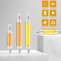 JSLED Lampu LED COB R7S Halogen Glass Tube 118 mm 15 W JS118 Lampu Depan Bohlam Murah Terang Rumah B