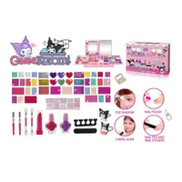 LB - Princess Make Up Bag Unicorn / Mainan Kosmetik / Alat Rias Anak Fungsi Real / Children Pretend
