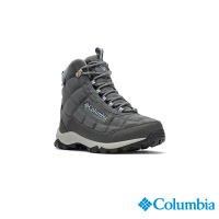 Columbia 哥倫比亞官方旗艦 女款-FIRECAMP™ Omni-Tech防水高筒健走鞋-深灰(UBL17660DY/HF)
