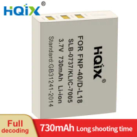 HQIX for PENTAX Optio X A10 A20 A30 A36 A40 L20 S4 S4i S5i S6 S7 T10 T20 W10 W20 E65 WP Svi Camera D-LI8 / LI85 Charger Battery