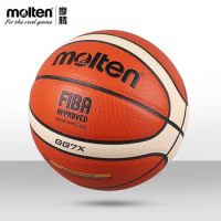 molten Basketball official genuine SIZE7 Male Senior PU hygroscopic soft leather indoor game training basketball genuine GG7X