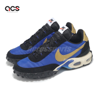 Nike 休閒鞋 Air Max Waffle SP 男鞋 藍 棕 氣墊 拼接 麂皮 復古 FV6946-400