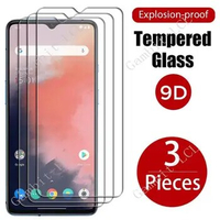 3PCS Tempered Glass For OnePlus 7T 6.55" One Plus OnePlus7T HD1900, HD1907, HD1905 HD1901, HD1903 Screen Protector Cover Film