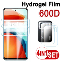 4in1 Hydrogel Film For Xiaomi Poco X3 NFC GT Pro X 3 3Pro 3NFC X3NFC X3Pro 3GT X3GT 3Pro Camer Lens Full Cover Screen Protector