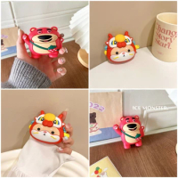 Earphone Case for AirPods Pro 2rd 3D Cute Cartoon Corgi Lotso Headphone for Air Pods 1 2 3 Soft Lovely Silicone Protect Cover