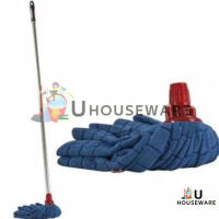 GJ840 Pel Nagata Microfiber 5830 + gagang kain lap biru alat pel NEW