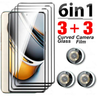 Curved Tempered Glass For Realme 11 Pro Plus 5G 6To2 Camera Screen Protector Realmy Realmi 11Pro Realme11 Pro+ Realme11Pro 6.7''