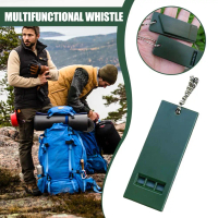 10/5/3/1PC 3-Frequency Whistle High Decibel Survival EDC Whistle Hiking Tools Multiple Portable E4E8