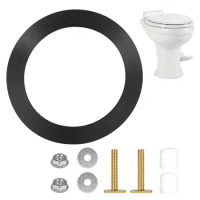 RV Toilet Sealing Combination Kit RV Toilet Flush Seal Combination Kit RV Toilet Flush Seal And Flange Repair Parts For RV