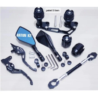 COD - JALU KNALPOT PAKETAN VARIASI AKSESORIS MOTOR PCX NEW/PCX 160/PCX 150
