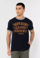 Superdry Ac Ringer Workwear Graphic Tee