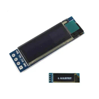 0.91 inch 128x32 I2C IIC Serial white Blue OLED LCD Display Module 0.91 12832 SSD1306 LCD Screen