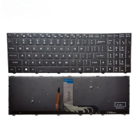 US Backlit Keyboard for Hasee G10 GX9 GX8 TX9 TX8 TX7 for Clevo N960 N970 6-80-N815Z0-01D-1 laptops 