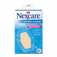 3M Nexcare  克淋濕防水透氣繃(膝蓋與手肘專用) 5 片/包