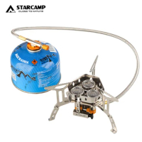 StarCamp 5800W Outdoor Solo Backpack Hiking Camping Butane Gas Stove Portable Gas Burner