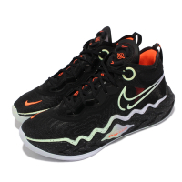 Nike 籃球鞋 Air Zoom G T  Run 男鞋 氣墊 避震 React 泡棉 XDR外底 黑 紅 DA7920-001