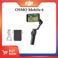 DJI Osmo Mobile 6 Smartphone Gimbal Stabilizer 3-Axis Phone Gimbal Portable and Foldable Vlogging Stabilizer For YouTube TikTo