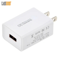 Universal 18W USB Quick Charge 3.0 For iPhone Xiaomi Huawei US Wall Travel Adapter Mobile Phone Fast Charger for Samsung 100pcs