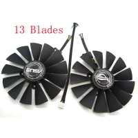 Free Shipping T129215SM DC12V 0.25AMP Graphics / Video Card Cooler Fan FOR ASUS STRIX RX570 4G GAMINGGraphics Card Cooling Fan