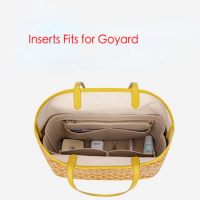 Felt Insert Bag Organizer For Goyard Neverfull And More Handbag Tote Bag Perfect for Brand Women's Handbags
