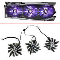 3PCS 4pin 85MM DIY GAA8S2U Cooling Fan RTX3060 TI RX6700XT GPU FAN For YESTON GeForce RTX 3060 RTX 3060 Ti Video Card Fan