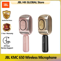 JBL 100%Original KMC 650 Wireless Microphone Professional Karaoke Microphone Portable Bluetooth Wireless Speaker Microphone DJ