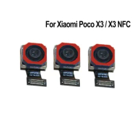 New For Xiaomi Poco X3 NFC Back Camera Flex Cable For Poco X3 Rear Main Camera For Poco X3 NFC Front Camera For X3 Big Camera