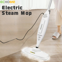 ECHOME Electric Steam Mop Hand-Held Household High Temperature Sterilization Mop Cleaning Floors Mite Removal Cleaning Machine