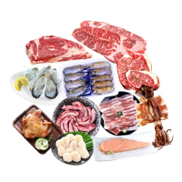 【築地一番鮮】奢華中秋烤肉海陸11件派對組(約6-10人份/約2.9kg)