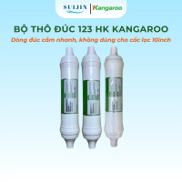 Bộ lõi lọc thô 123 HK đúc cắm nhanh cho máy lọc nước Kangaroo KG100HK, KA10A4, KG10A5, KG100ES, KG10