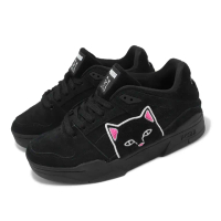 【PUMA】X Ripndip 休閒鞋 Slipstream 男鞋 女鞋 黑 白 中指貓 聯名 皮革 情侶鞋(393538-02)