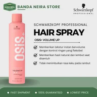 SCHWARZKOPF PROFESSIONAL OSIS+ OSIS + Volume Up Hairspray Hair Spray