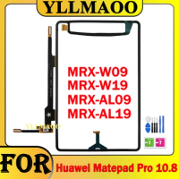 10.8" NEW For Huawei MatePad Pro 5G MRX-W09 MRX-W19 MRX-AL19 MRX-AL09 Outer Glass Touch Screen Repair Parts Tested Touch Screen