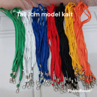 Tali Gantungan Id 1cm Model Kait Tali Lanyard 1cm Tali Sepatu Id Card 1cm Model Cantol