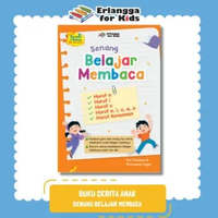 [Erlangga Official] Buku Aktivitas Anak: Senang Belajar Membaca