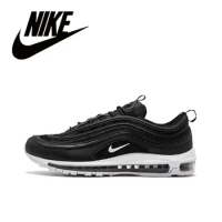 Nike Air Max 97 Running Shoes for Men and Women Silver Vintage Classic Wear-resistant Unisex